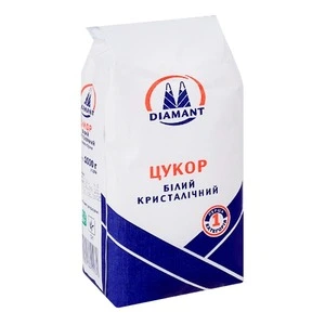 Цукор Діамант білий кристалічний 25 кг (013279)