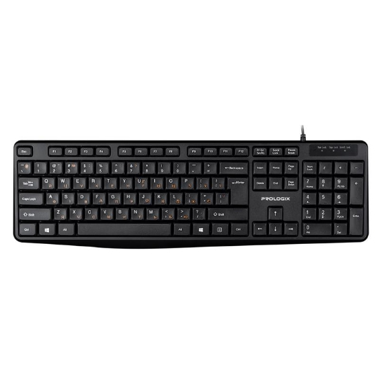 Клавіатура Prologix PLK-K120 Black (PLK-K120)