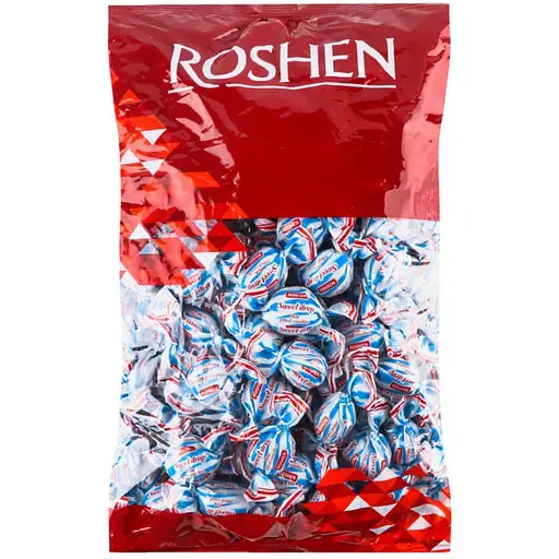 Карамель ROSHEN молочна крапля 1к г (604591). Фото 2