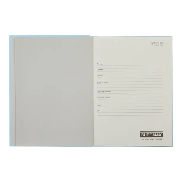Зошит офісний Buromax FAVOURITE PASTEL А5 96 арк.клітинка тверда обкл рожева (BM.2410-410). Фото 3