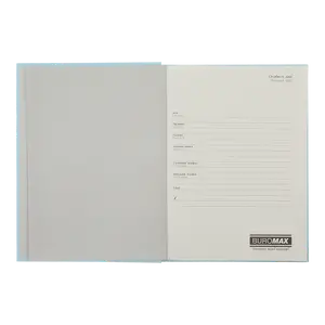Зошит офісний Buromax FAVOURITE PASTEL А5 96 арк.клітинка тверда обкл рожева (BM.2410-410). Фото 3