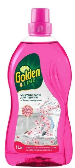 Універсальний миючий засіб PRO Servise Golden Lime Весняні квіти 1л (25515220)