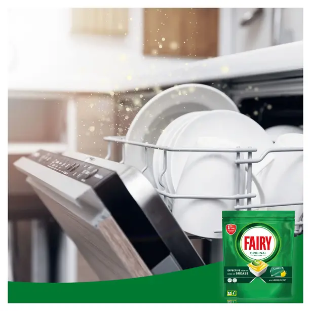 Капсули для миття посуду Fairy Original в посудомийних машинах 41 шт (50729499). Фото 4