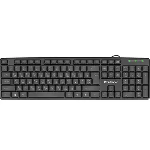 Клавіатура Defender ELEMENT HB-520 UA USB чорна (6313855)