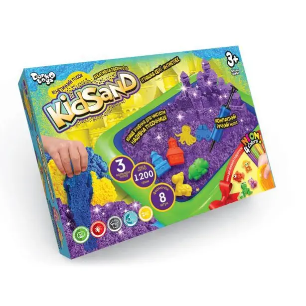 Кінетичний пісок Danko Toys Stretch Sand 400 г (STS-02-01U)