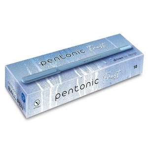Ручка кулькова масляна Pentonic Frost LINC чорнило синє 0.7 мм (412219). Фото 2