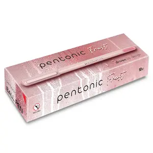 Ручка кулькова масляна Pentonic Frost LINC чорнило червоне 0.7 мм (412221). Фото 2