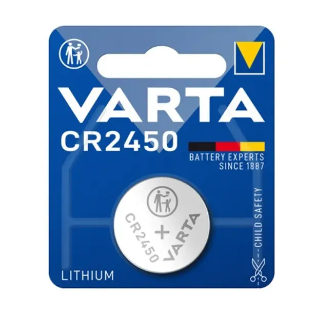 Батарейка VARTA CR 2450 1xBL Lithium (6778)