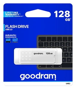 Флеш накопичувач GoodRam 128 GB USB 2.0 White (UME2-1280W0R11). Фото 5