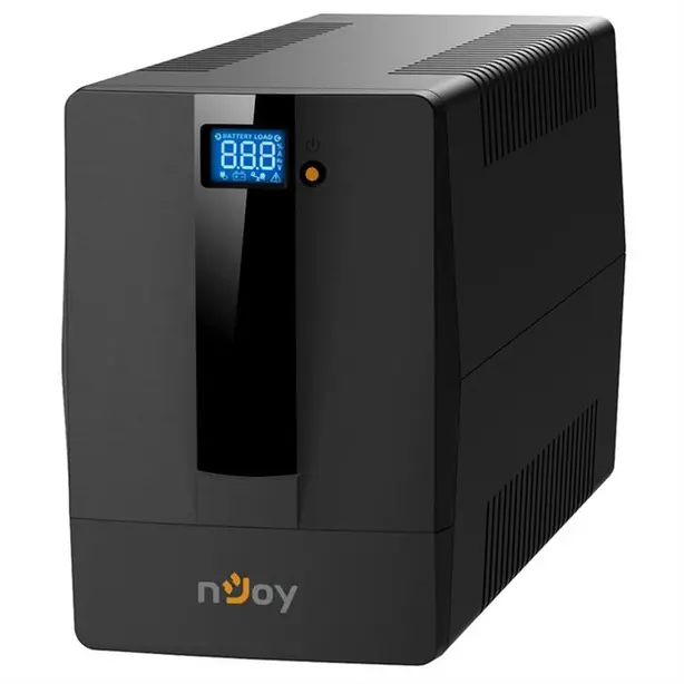Джерело безперебійного живлення NJOY Horus Plus 1000 Lin.int. AVR 4x євро USB LCD пластик (PWUP-LI100H1-AZ01B)