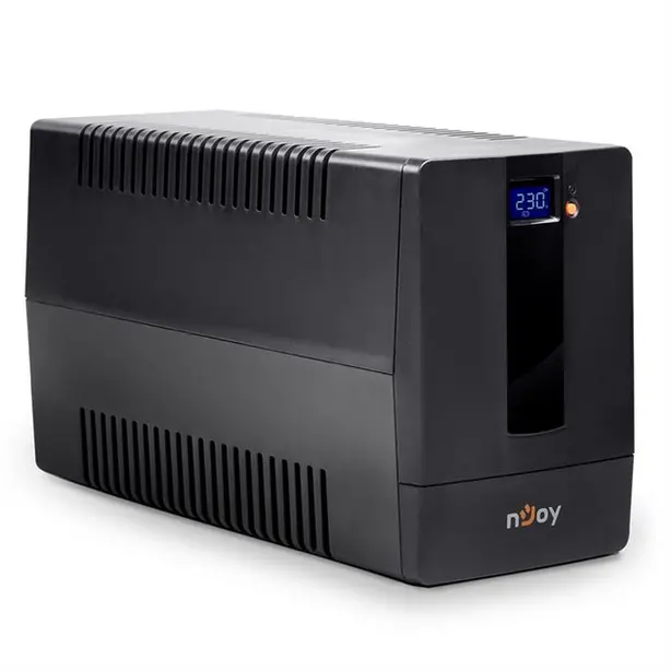 Джерело безперебійного живлення NJOY Horus Plus 1000 Lin.int. AVR 4x євро USB LCD пластик (PWUP-LI100H1-AZ01B). Фото 4