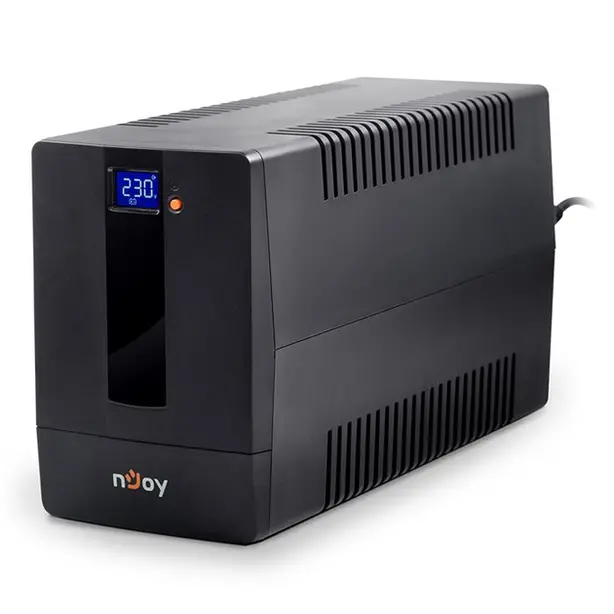Джерело безперебійного живлення NJOY Horus Plus 1000 Lin.int. AVR 4x євро USB LCD пластик (PWUP-LI100H1-AZ01B). Фото 3