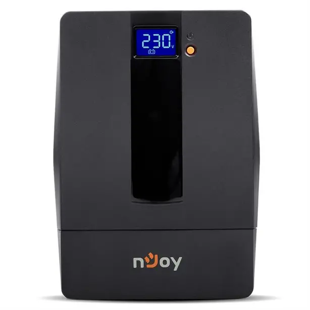 Джерело безперебійного живлення NJOY Horus Plus 1000 Lin.int. AVR 4x євро USB LCD пластик (PWUP-LI100H1-AZ01B). Фото 2