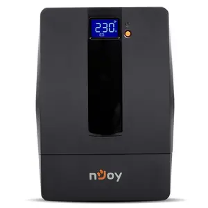 Джерело безперебійного живлення NJOY Horus Plus 1000 Lin.int. AVR 4x євро USB LCD пластик (PWUP-LI100H1-AZ01B). Фото 2