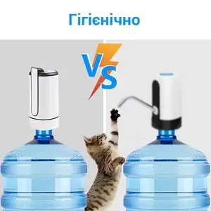 Помпа для води електрична ViO E21 з носиком для води, що складається (POMP-000017). Фото 4