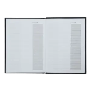 Щоденник недатований Buromax SOLID A5 288 арк. бумвініл чорний (BM.2061-01) . Фото 7