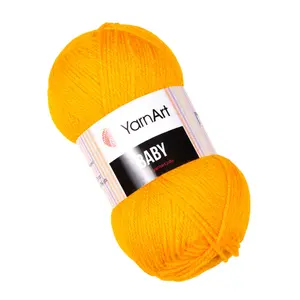 Пряжа YarnArt Baby  жовта (228)