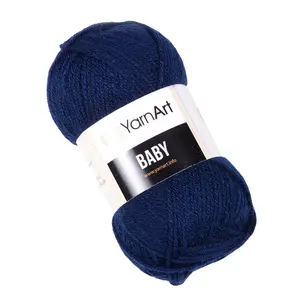 Пряжа YarnArt Baby синя (429)