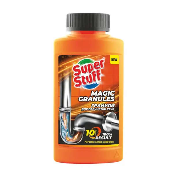 Засіб для чищення труб гранули SUPER STUFF 200гр (SF50755)