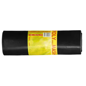 Пакети для сміття Poly 240л 5 шт чорний (36729)