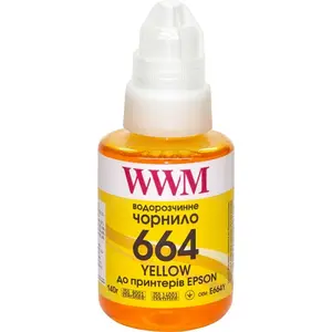 Чорнило Epson L100 WWM Yellow 140мл (E664Y)