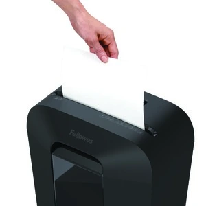 Знищувач паперу Fellowes LX70 black 11 арк секр P-4 фрагменти 4х40мм корзина 18 літр (f.U4407501). Фото 4