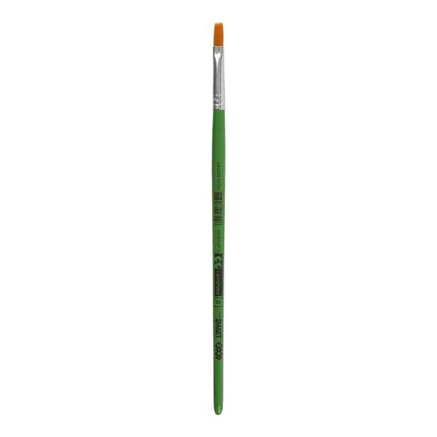 Пензлик Zibi Smart №8 синтетика плоский  (ZB.6943SF-8). Фото 2