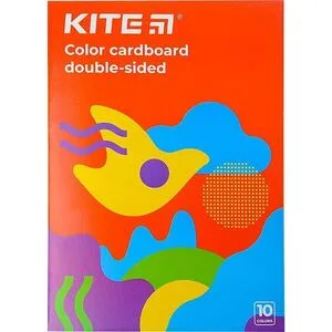 Кольоровий папір двохсторонній Kite А4 10 аркушів 80г/м2 (HW21-255)