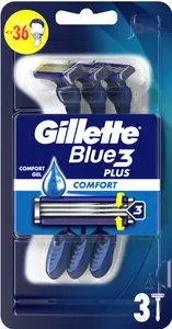 Одноразові бритви для гоління чоловічі Gillette Blue3 Comfort 3 шт (7702018489619). Фото 2
