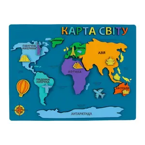 Набір для творчості ROSA Talent 3D Карта Світу (N0003545). Фото 2