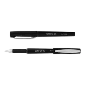Ручка гелева Buromax  STRONG чорнило чорне 0.7 мм пластик (BM.8314-02)