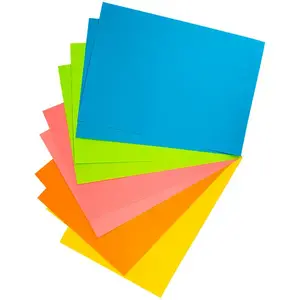Папір кольор. двостор А4 Kite Classic 10арк/5 неон+5 звич (K-288). Фото 2