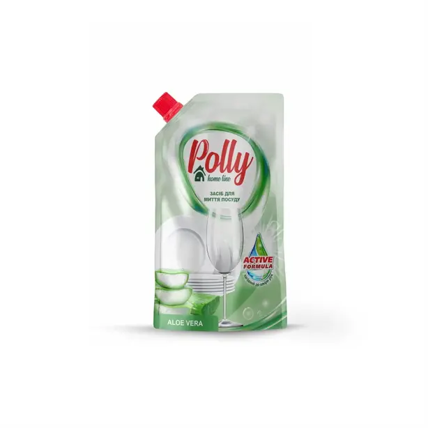 Засіб для миття посуду POLLY Aloe vera 500мл дой-пак (PО51271)
