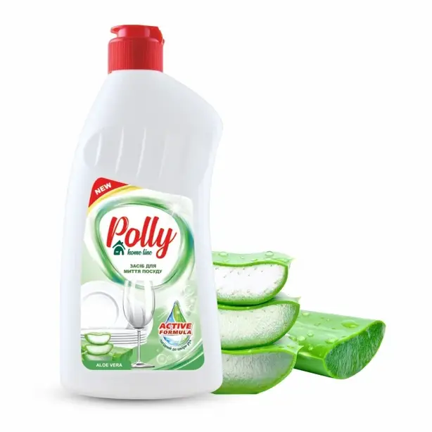 Засіб для миття посуду POLLY Aloe vera 500л (PО50571)