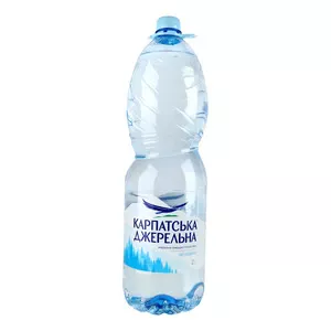 Вода мінеральна Джерельна сильногазована ПЕТ пляшка 2 л (240905)