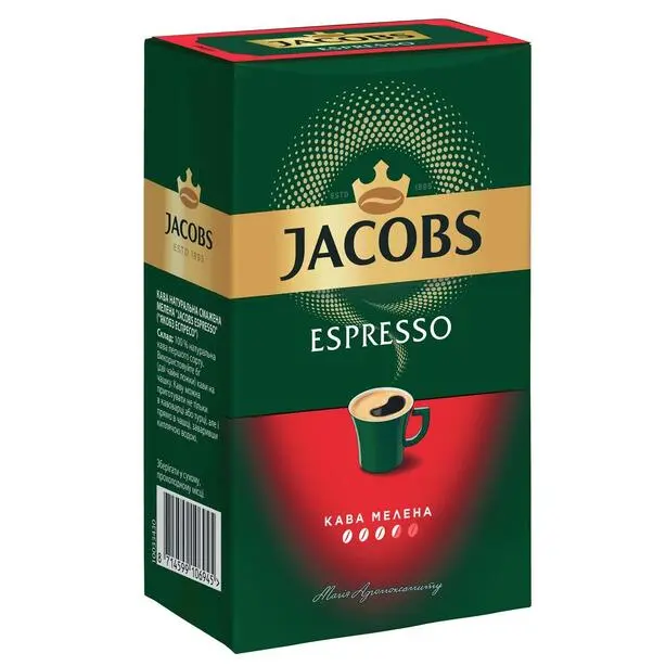 Кава мелена Jacobs Monarch Еспресо 230 г (106945)