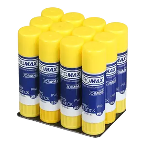 Клей-олівець Buromax JOBMAX 25 г PVA (BM.4920). Фото 2