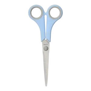 Ножиці офісні Buromax PASTEL сірий 17,5 см пластик з гумовою вставкою (BM.4504-14). Фото 3