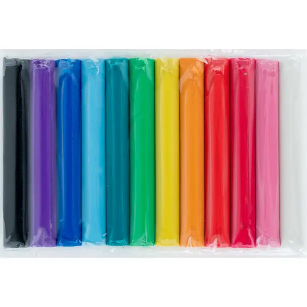 Пластилін дитячий Kite восковий 12 кольорів 200гр (HK23-086). Фото 2