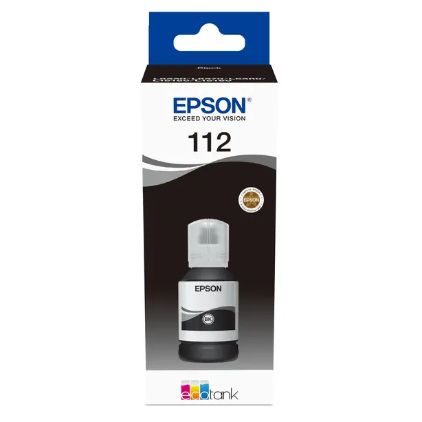 Контейнер з чорнилом EPSON L1550 Black 112 (C13T06C14A)