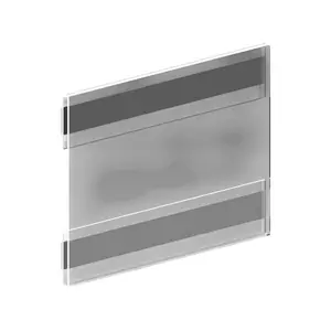Цінник 100 x 70 x 0.8 мм. 06-143-PVC-08-clear (176380)
