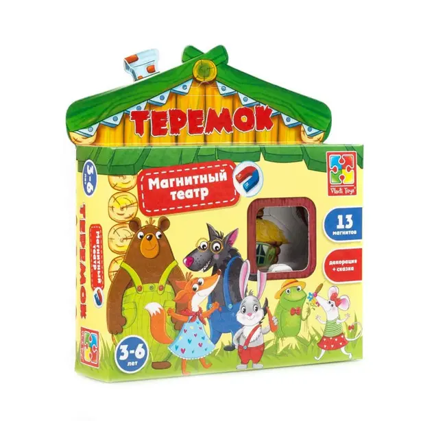Гра Vladi Toys Магнітний театр Теремок (VT3206-08)