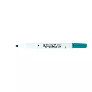 Маркер спеціальний Centropen Textile зелений 2 мм круглий (2739/04)