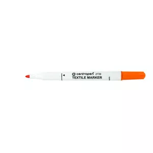Маркер спеціальний Centropen Textile помаранчевий 2 мм круглий (2739/06)