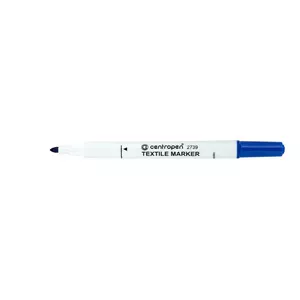 Маркер спеціальний Centropen Textile синій 2 мм круглий (2739/03)