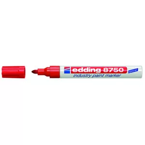 Маркер спеціальний Edding Industry Paint e-8750 червоний 2-3 мм круглий (e-8750/02)