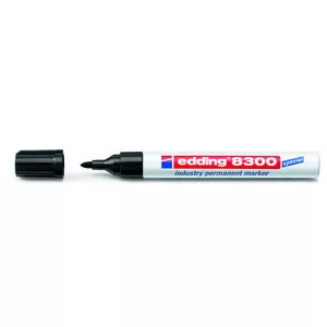 Маркер перманентний Edding Industry Permanent е-8300 чорний 1.5-3 мм круглий (e-8300/01)