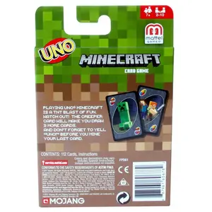 Настільна гра UNO Minecraft Майнкрафт (FPD61). Фото 2