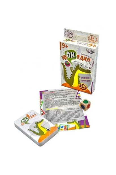 Настільна гра-Вікторина "Той самий крокодил" (CROC-02-01U). Фото 3