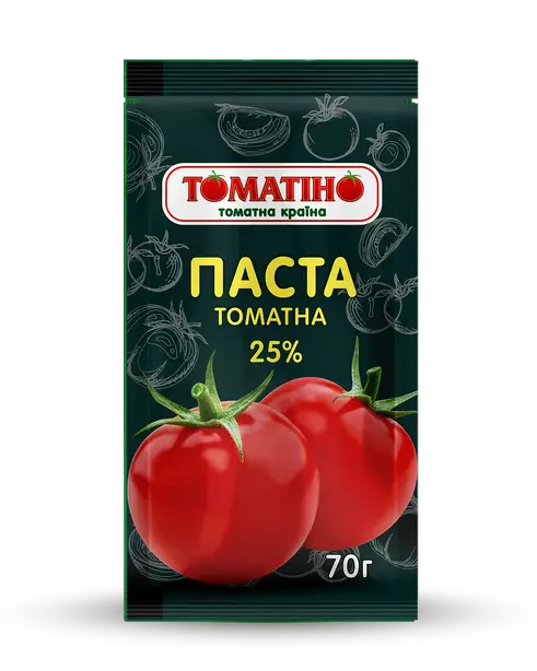 Томатна паста в асортименті 70г (360238)